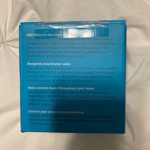 Echo Dot BRAND NEW. 3rd Generation - Picture 4 of 4